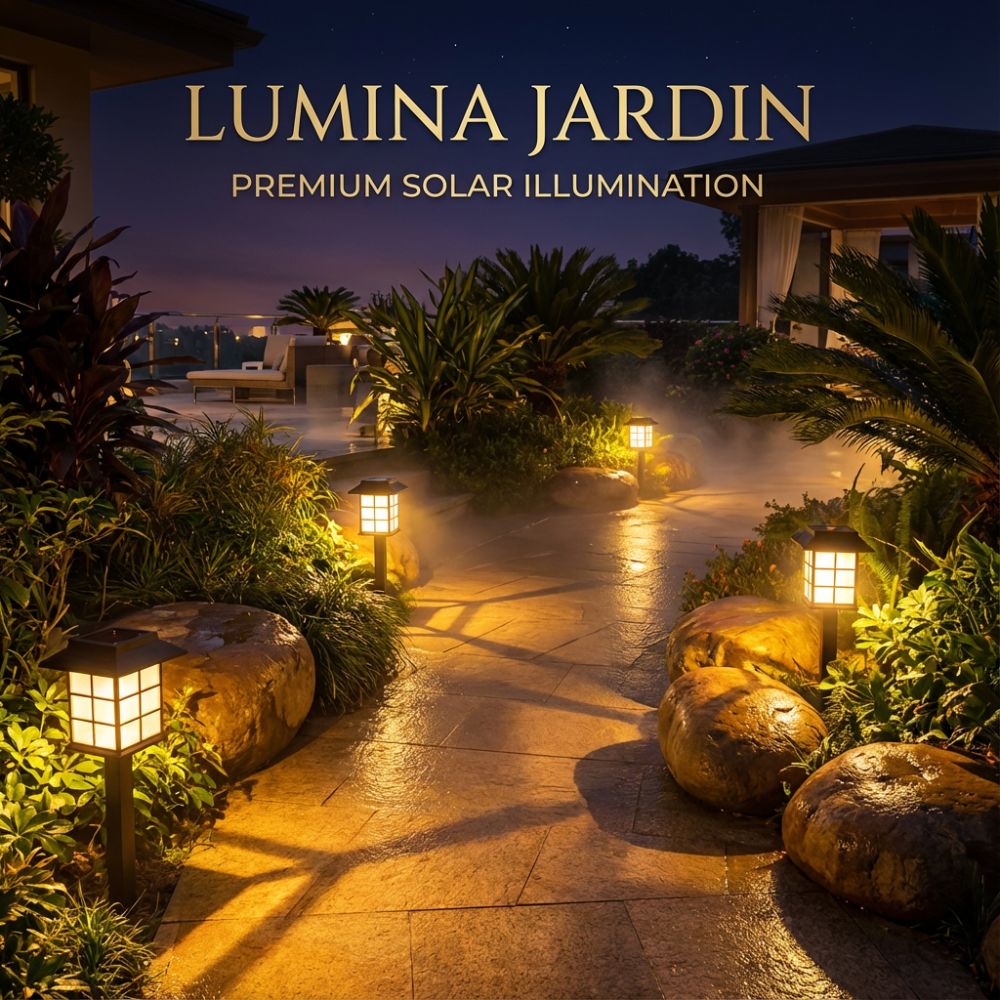 Solar Powered Light for Garden