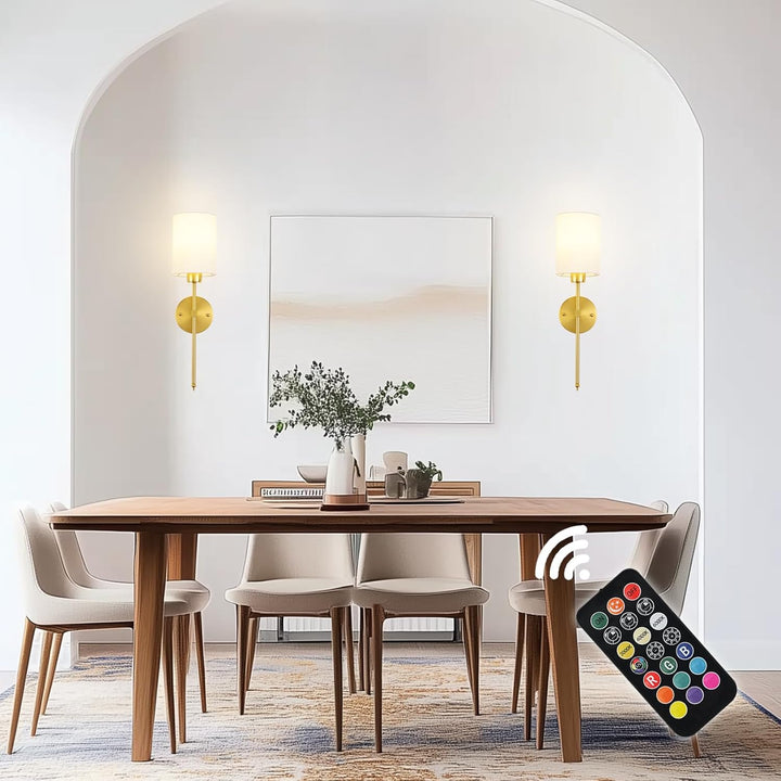 gold wall sconces​