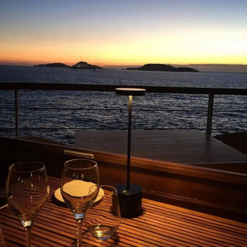 LED Metal Cordless Table Lamp