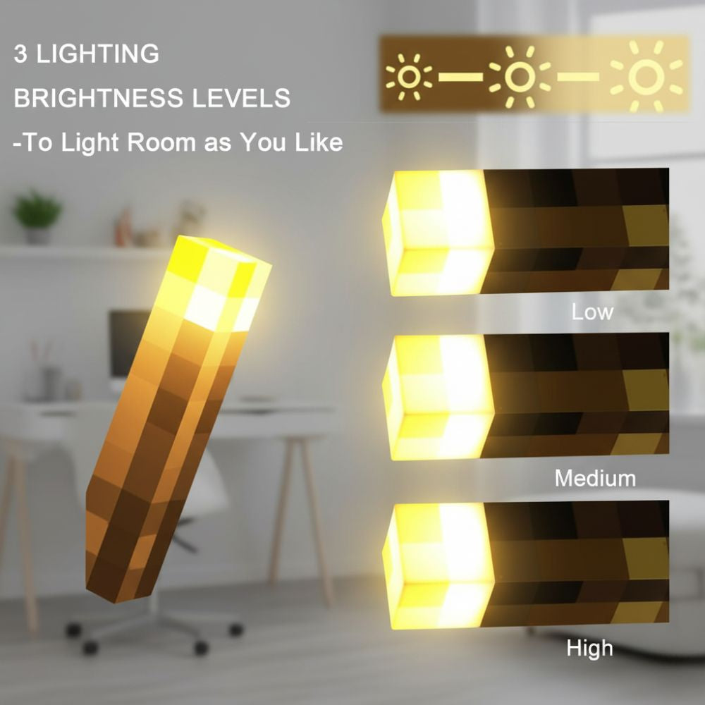 Modern Rechargeable LED Wall Torch