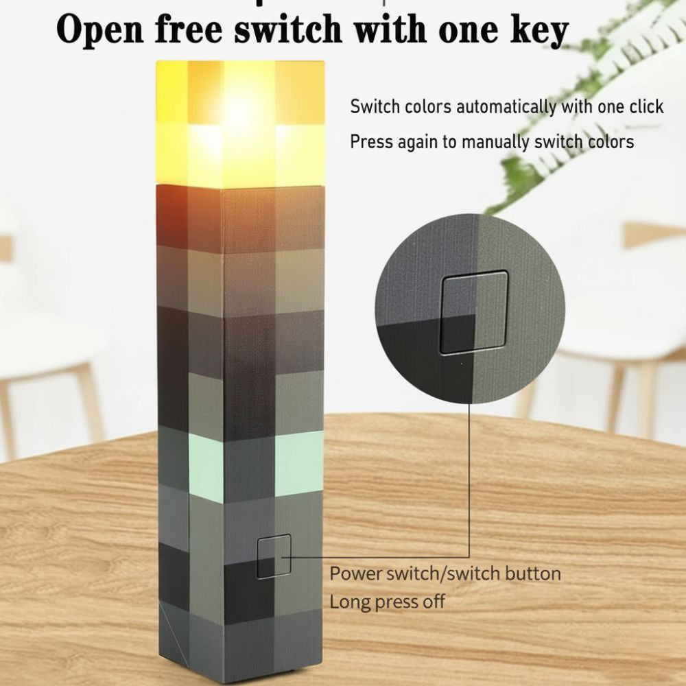 Modern Rechargeable LED Wall Torch