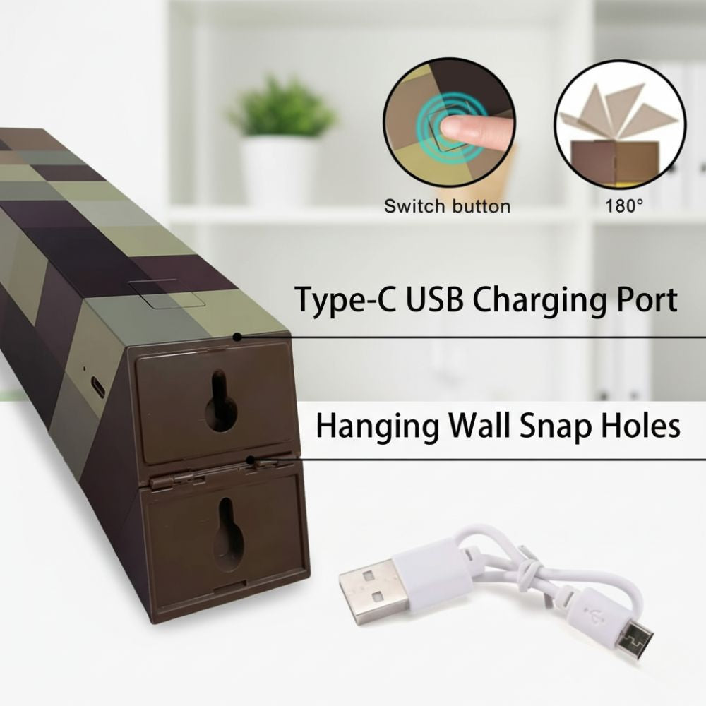 Modern Rechargeable LED Wall Torch