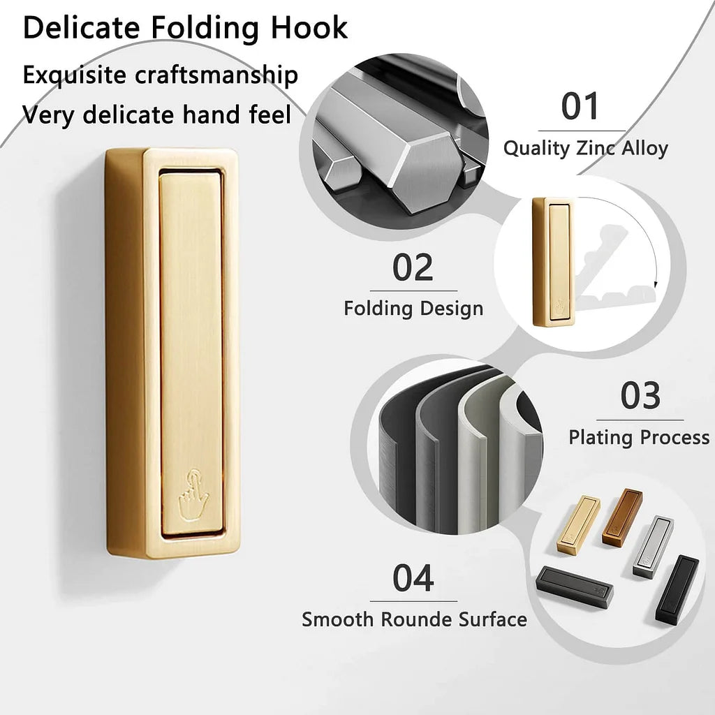 Rectangle Folding Coat Hook