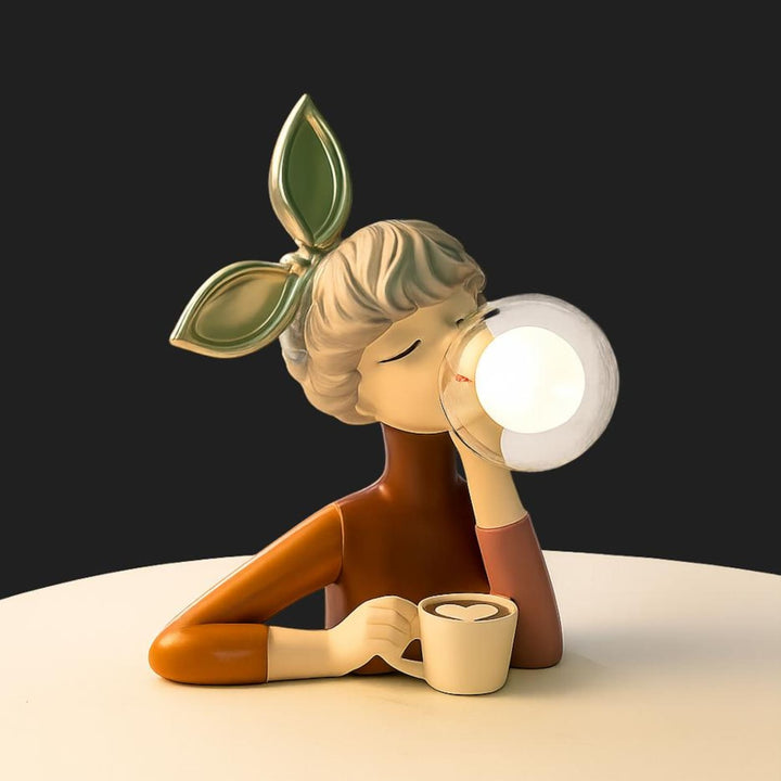 Apple Bubble Girl lamp with elegant colors and refined style