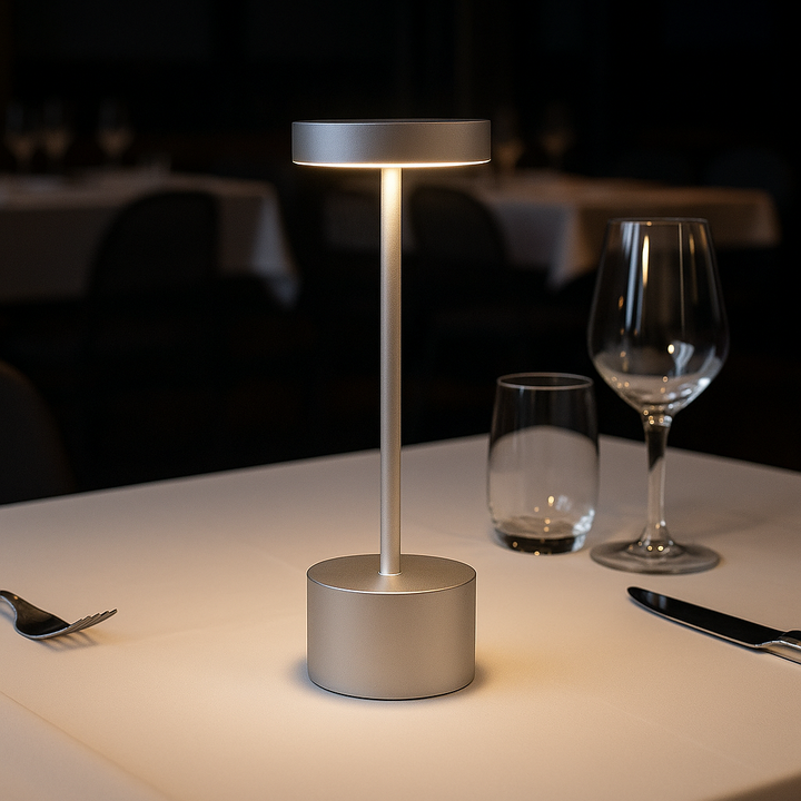 LED Metal Cordless Table Lamp