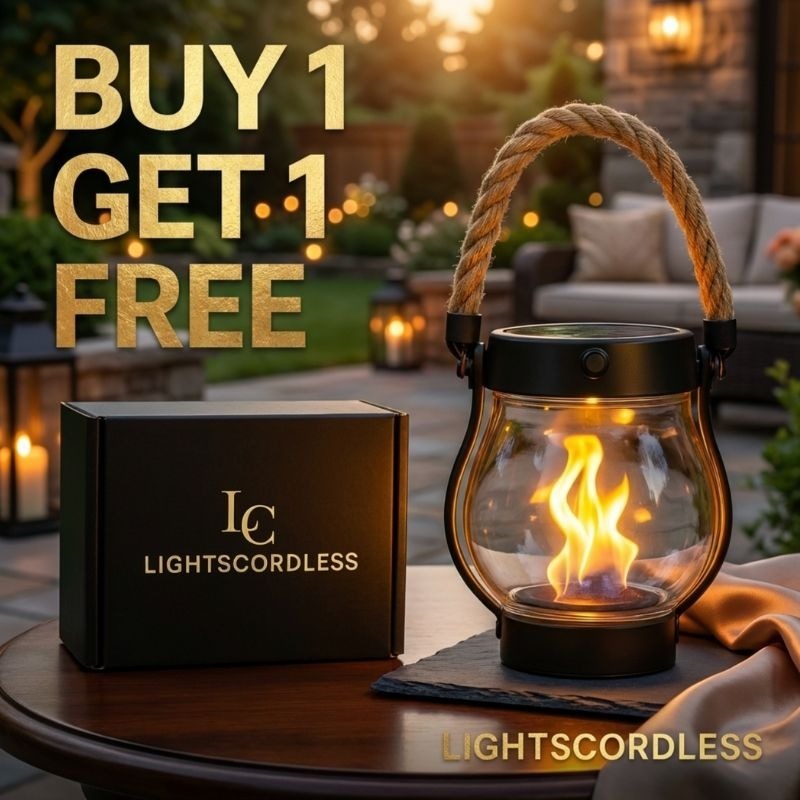 Lightscordless™ – Solar-Powered Outdoor Lantern Lights