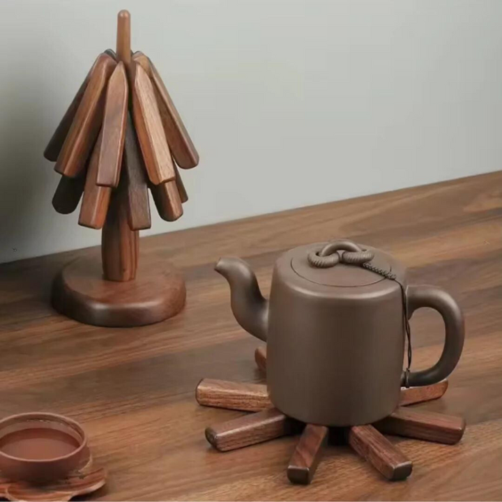 Stylish Walnut Tree Trivet