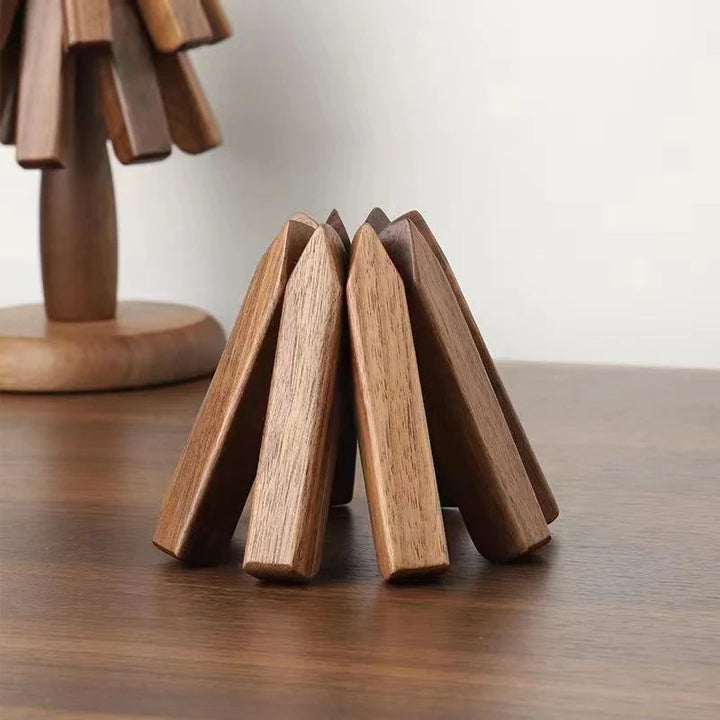 Stylish Walnut Tree Trivet