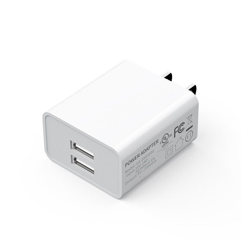 USB-oplaadadapter met dubbele poort