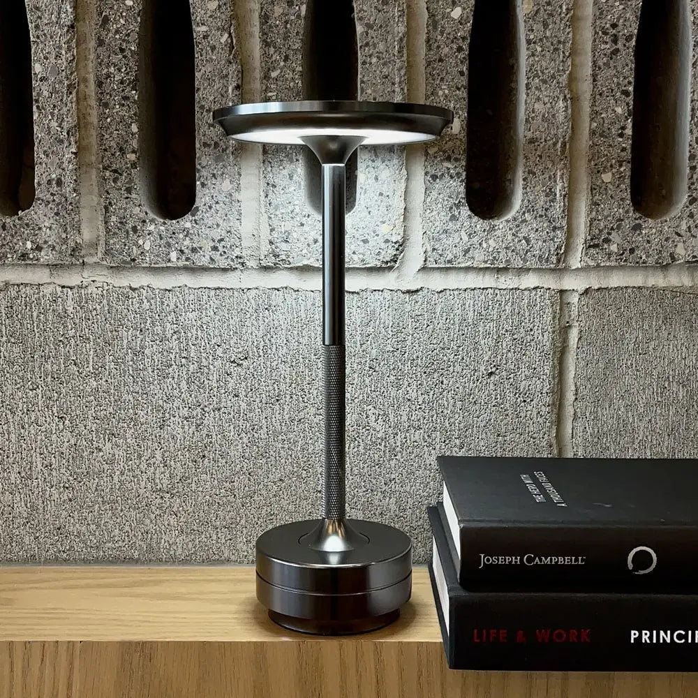 Metallic Cordless Table Lamp - Lightscordless