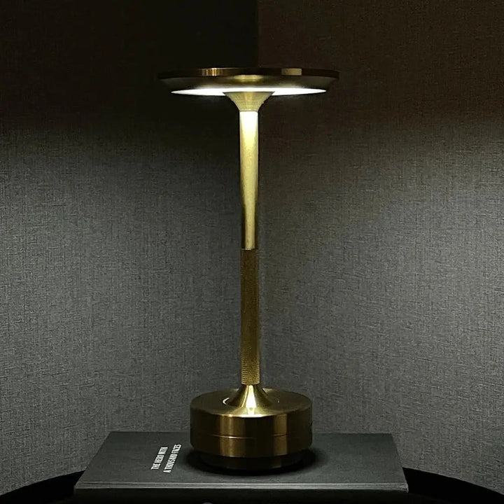Metallic Cordless Table Lamp - Lightscordless