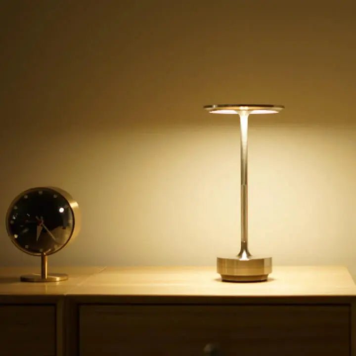 Metallic Cordless Table Lamp - Lightscordless